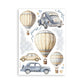 Washi pad 8stk A5 - Timeless