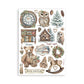 Washi pad 8stk A5 - The Owl's House