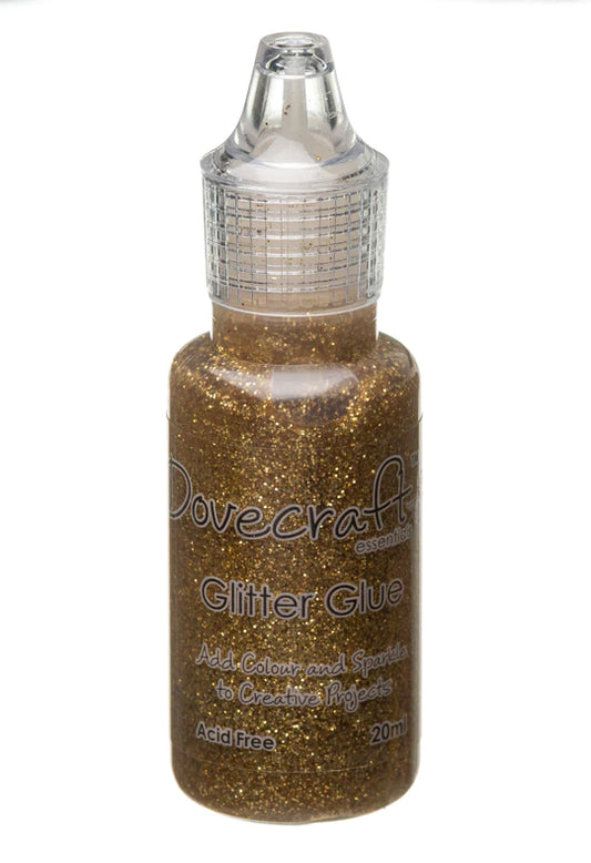 Dovercr.Glitter Glue/ Gold