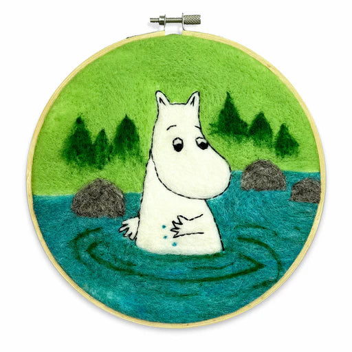 Moomintroll Dipping Needle Felting