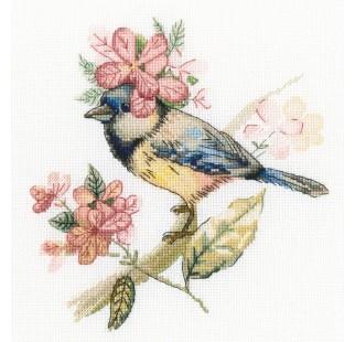 Útsaumur - Spring decoration