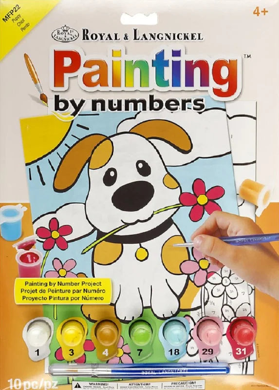 Painting by Numbers - My First /  Puppy