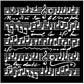 Stensill 18x18sm - Music Scores