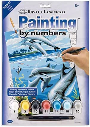 Painting by numbers / Dolphins