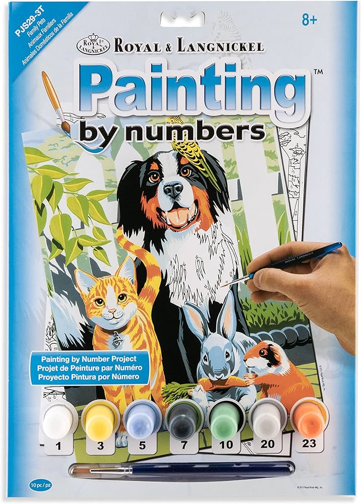 Painting by numbers / Family Pets