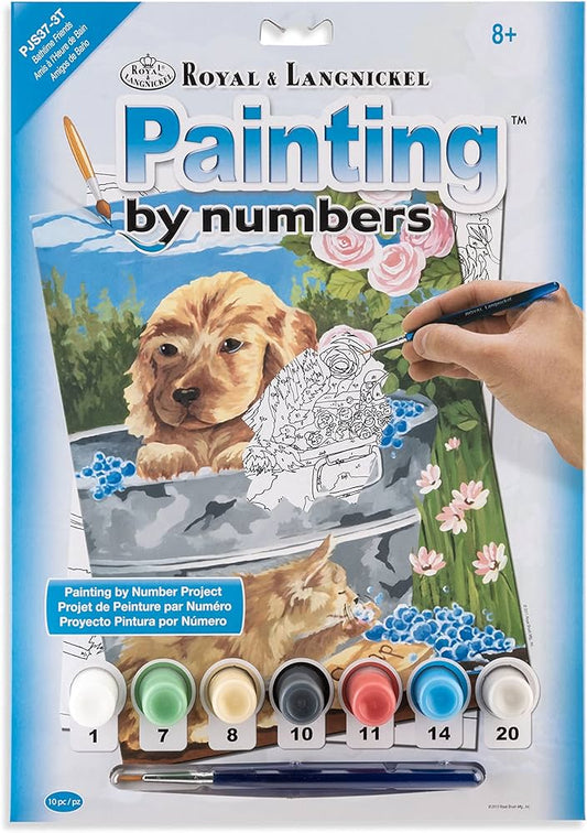 Painting by numbers / Bathtime Friends