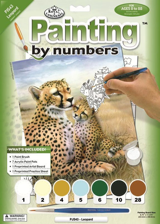 Painting by numbers / Leopards