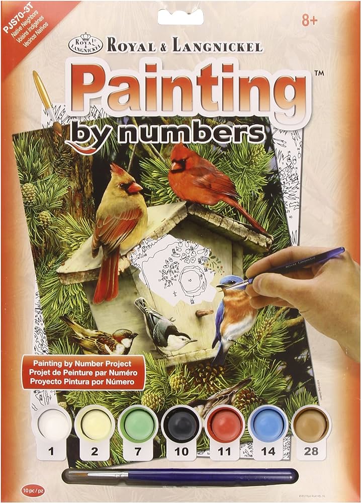 Painting by numbers / Birds