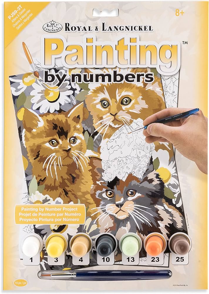 Painting by numbers / Kittens