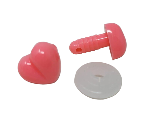 Öryggisnef 18mm - Bleikt