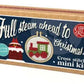Útsaumur - Whole steam ahead to christmas