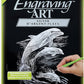 Engraving Art - Silver Foil / Dolphins