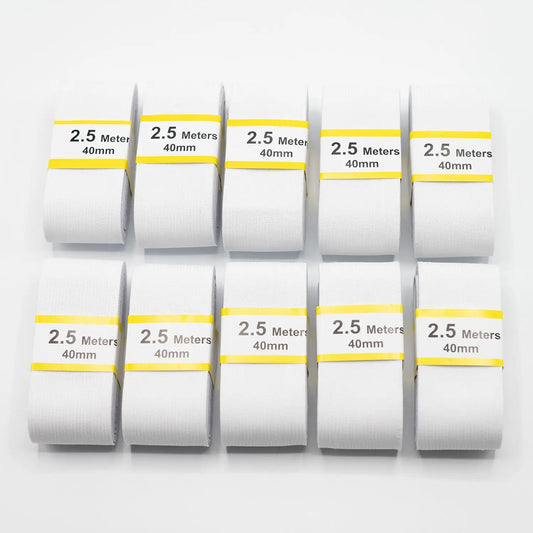 Teygja 40mm - Svört eða Hvít