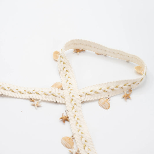 Shell Trimming Fringe 45mm