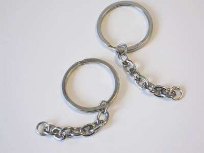 Key Ring 33mm & Chain