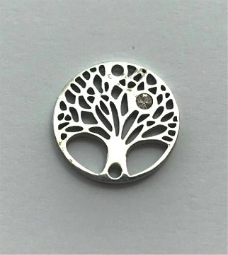 Stainless Steel Charm Tree of Life