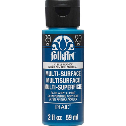 FolkArt Multi-Surface Akrílmálning 2oz - Margir litir