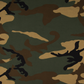 Bómullarjersey - Camouflage