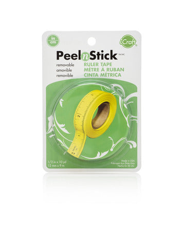 Peel n' Stick Removable Ruler Tape
