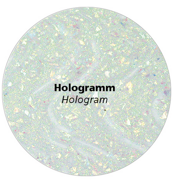 Kristall-Gel - Hologram