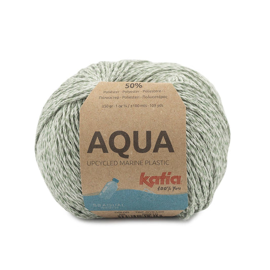 Katia Aqua Recycled cotton. 50co/50pl