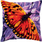Útsaumur  "Butterfly graphics" - 40x40cm