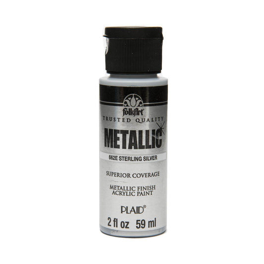 FolkArt Akrílmálning Metallic - 17 litir