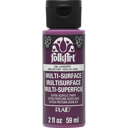 FolkArt Multi-Surface Akrílmálning 2oz - Margir litir