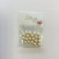 Glass Pearls 8mm - Cream