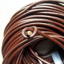 Leather Cord 3mm/ 2mtr