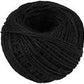 Jute cord 2mm/ black /  50mtr