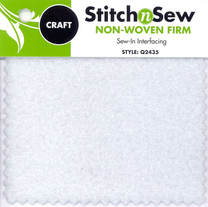 Stitch n' Sew Non-Woven Craft Sew-in Firm